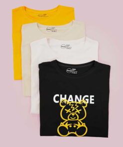 تیشرت زنانه طرح change - Image 7