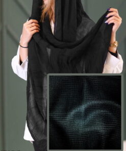 شال ساده مشکی