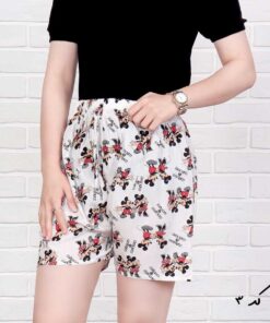 شورتک  نخی طرح عروسکی (میکی مویس) 475 - Image 3