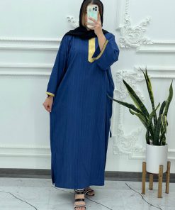 پیراهن کراش کتیبه طلایی