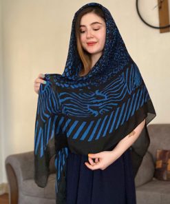 روسری یالق طرح پلنگی
