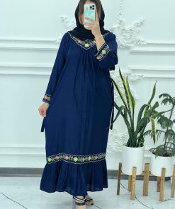 لباس ساحلی کریشه گلدوزی