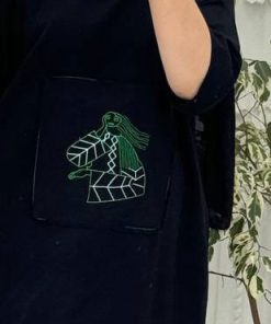 پیراهن رخ لینن گلدوزی 4003 - Image 20