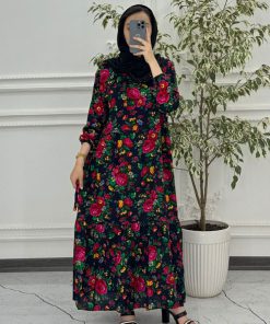 Alternative view of پیراهن ساحلی گلدار وارداتی دریا 4132