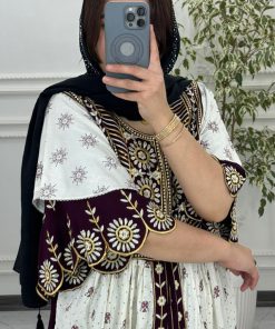 Alternative view of پیراهن ساحلی منجق دوزی هندی 6011