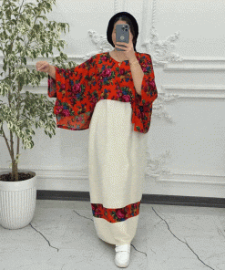سارافون و رویه مجلسی نخی ترکمنستان 1307 - Image 3