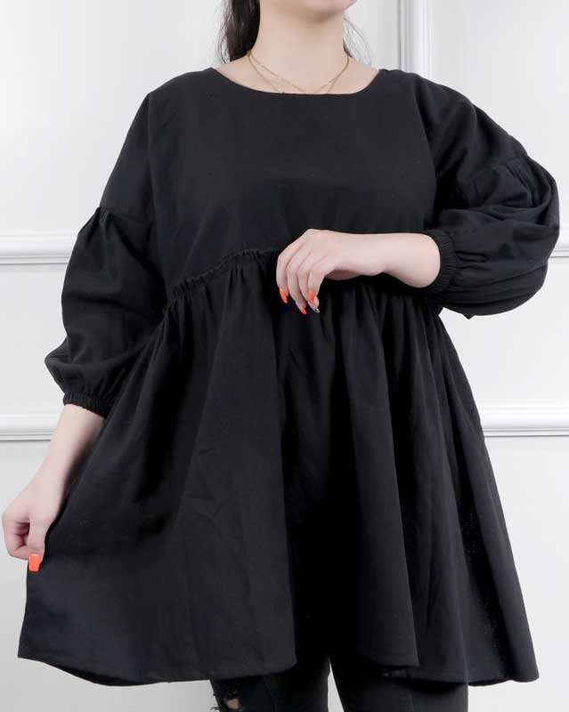 شومیز عروسکی لینن 6791 - Image 3