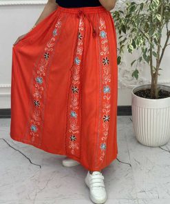 دامن مودیت گلدوزی هندی 6792 - Image 4