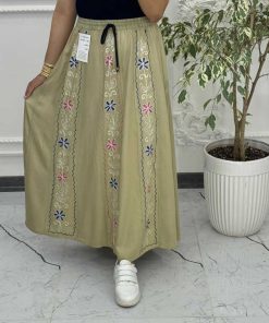 دامن مودیت گلدوزی هندی 6792 - Image 6