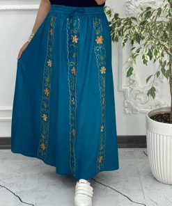 دامن مودیت گلدوزی هندی 6792 - Image 3