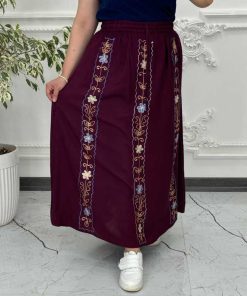 دامن مودیت گلدوزی هندی 6792 - Image 10