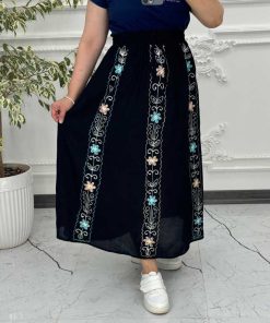 دامن مودیت گلدوزی هندی 6792 - Image 11