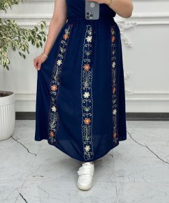 دامن مودیت گلدوزی هندی 6792 - Image 12