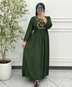 Alternative view of پیراهن گلدوزی رزیتا 6045