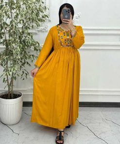 پیراهن گلدوزی رزیتا