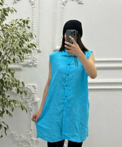 بلوز حلقه ای نخی 3039 - Image 4