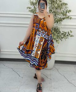 سارافون کوتاه سرخ پوستی 1389 - Image 4
