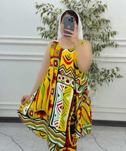 سارافون کوتاه سرخ پوستی 1389 - Image 5
