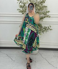 سارافون کوتاه سرخ پوستی