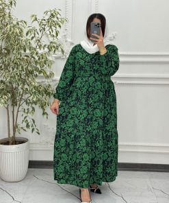 پیراهن ساحلی فلور آتی 6074
