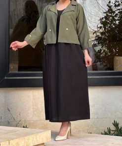 کت سارافون یقه انگلیسی