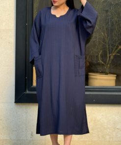 پیراهن مانتویی آیوا 6110 - Image 5