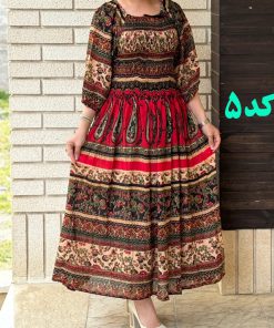 پیراهن بلند کریشه هندی 6121 - Image 5