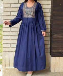 پیراهن ساحلی گلدوزی هندی