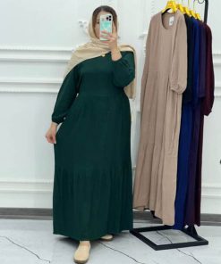 پیراهن نخ ململ طرح آیدا 6140 - Image 7