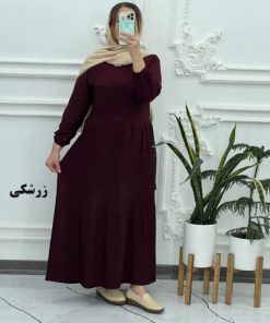 پیراهن نخ ململ طرح آیدا 6140 - Image 9