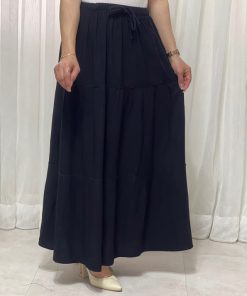 Alternative view of دامن تک رنگ طبقه ای 6880