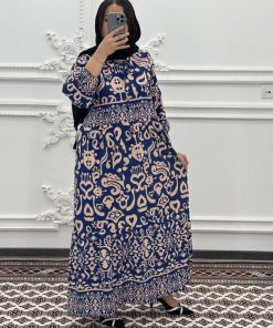 پیراهن ساحلی فلور دل آرا 4174