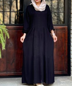 پیراهن نخ ململ طرح آیدا 6140 - Image 4