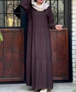 پیراهن نخ ململ طرح آیدا 6140 - Image 5