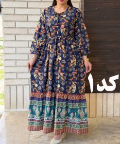 پیراهن ساحلی حاشیه دار فلور دیانا