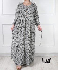 پیراهن پفکی ماهلین 6151
