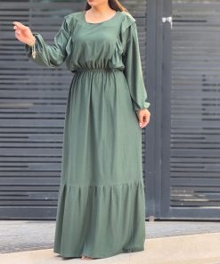 Alternative view of پیراهن مانتویی پرپری 6926