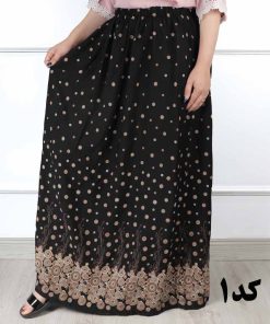 دامن سایزبزرگ طرح سنتی