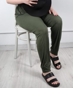 شلوار گیاهی تک رنگ GVC