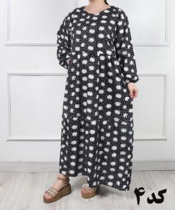 پیراهن فلور بابونه 6165 - Image 9