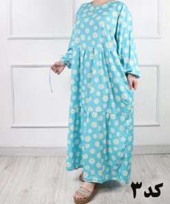 پیراهن فلور بابونه 6165 - Image 10