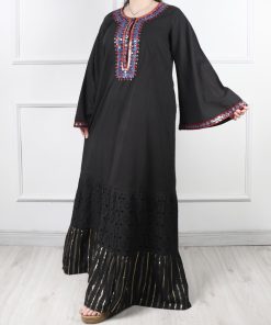 پیراهن سلن آینه کاری هندی 6932