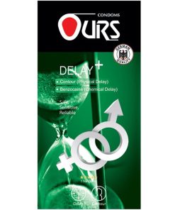 کاندوم کلاسیک اورز مدل دیلی پلاس بسته 12تایی Ours Delay Plus Condom