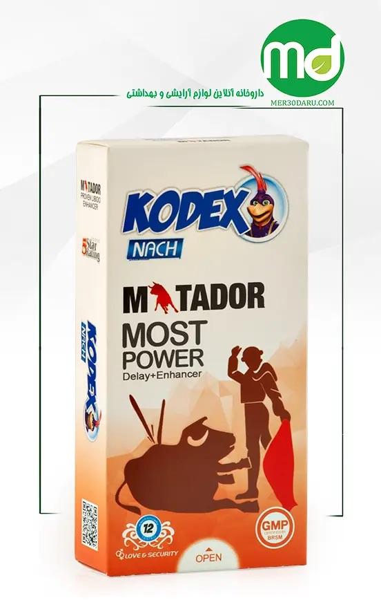 کاندوم ناچ کدکس مدل Matador بسته 12 عددی