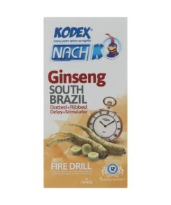 کاندوم جنسینگ تاخیری و خاردار کدکس مدل Ginseng