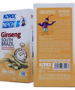کاندوم جنسینگ تاخیری و خاردار کدکس مدل Ginseng بسته ?? عددی 6994 - Image 3