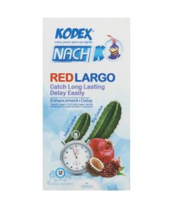 کاندوم کدکس مدل Redlargo بسته 12 عددی