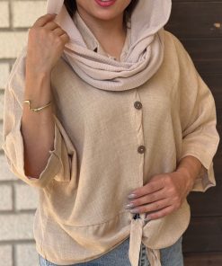 شومیز گره ای شانتون 7041