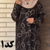شومیز دکمه دار  خامه دوزی 6988