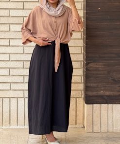 شومیز گره ای کوک دوزی